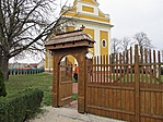 A templom bejárata