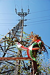 Felkoszorúzott antenna