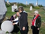 Szoborvizsgálat közelről