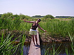 Mariann a hídon