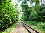 A kisvasút vonala