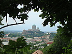 panoráma Esztergomra
