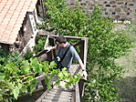 Kocsó a lépcsőfordulóban