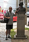 A szoborparkban