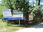 A horgásztó bejárata