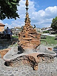 Szobor a várban