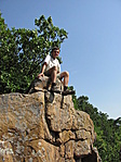 A sziklán