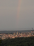 Szivárvány a Tűztorony felett