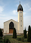 Érdekes tornyú templom