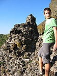 Kristóf a sziklafalon