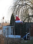 Mikulás a kertben