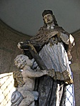 Nepomuki Szent János a főtéren