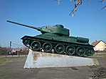 A tank hátulról