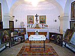 Kápolna belülről.