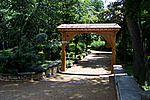 A park bejárata