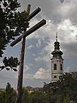 A szemközti park felől
