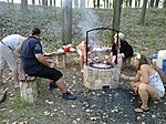 A jól megérdemelt lakoma....:)