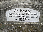 Emléktábla.