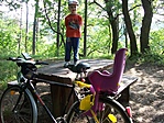 Első nekifutás biciklivel...