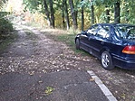 Parkolás a Bokor u.végén