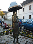 Az egyik várakozó