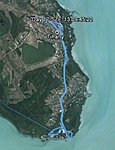 8,8 km - 5 óra gyalog