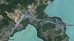 20,9 km - 6 óra kerékpárral és gyalog