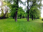 a 3. pontnál levő park