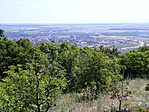 Villány városa fentről