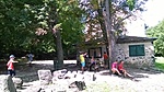 pihenő a turistaháznál