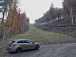 Parkolás a sípályán