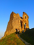 vár állott