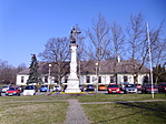 Árpád-szobor az Árpád téren
