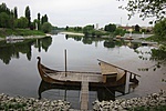Működő halászbárka
