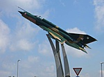 MiG-21-es emlékmű