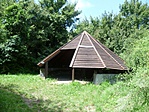 Esőbeálló a tetőn