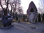 Bányászsztrájk emlékmű (Bajnok Béla,1980)