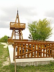 A kilátó és a pihenő