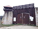 A vár bejárata