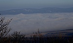 Ködfolyam a Zagyva-völgyben