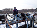 A zsilipnél