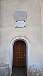 Kápolna bejárat - zárva