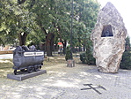 A bányász-sztrájk emlékműve