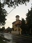 Sajnos a kivilágított kereszt  nem látszik jól