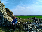 Sajnos a szemembe sütő nap miatt nem tudtam mosolyogni a képet készítő Ismeretlen Turistának