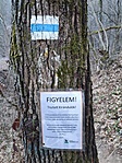 Dera szurdok figyelmeztetés