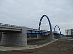 Ekhós szekér a Tisza felett