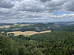 2022 07 15 Großer Zschirnstein Panoráma a tetőről 4 GCGZ