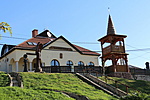 Faluház alulról