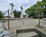 Szalagkorlát a tetőn, belépni tilos 20240720_133651